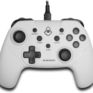 Controle Gamer Mancer RCW66 | Compatível com PC, PS3 e Android | Conexão USB | Branco | MCR-RCW66-W01